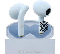 FENNER cuffie bluetooth 5.3 + ENC auricolari wireless, Accoppiamento Automatico, Durata batteria 5h+, Touch Control, Auricolare Stereo USB C per iOS Galaxy Xiaomi OPPO Android (Blue)