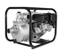 Fennnds Pompa a benzina, 4,8 KW, 6,5 HP, motore a 4 tempi, pompa per acqua sporca, altezza di mandata 28 m, aspirazione 7 m, serbatoio del carburante da 3,6 l, 36 m³/h, pompa dell'acqua da giardino