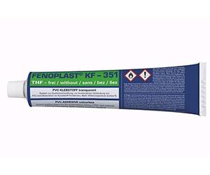 FENOPLAST KF-351 - Sigillante a membrana trasparente, 180 g/200 ml, per PVC duro
