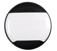 fenqing-y Copertura per ruota di scorta per Defender, protezione in plastica per ruota di scorta per LR Defender 90 110 130 2 porte 4 porte 2020 2021 2022 2023 (Fuji White2)