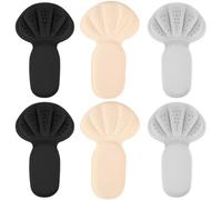 FENQURO 2 In 1 Cuscinetti Per Tallone In Spugna 3 Paia Di Cuscinetti Autoadesivi Per Tallone Inserti Per Scarpe Troppo Grandi Morbidi Cuscinetti In Rete Per Tallone Solette Posteriori Spesse Anti