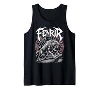 Fenrir - Bussola vichinga con Lupo Norvegese Canotta