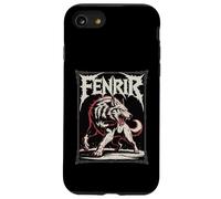 Fenrir il mitico lupo norreno vichingo leggenda nordica arte Custodia per iPhone SE (2020) / 7/8