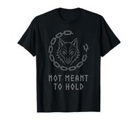 Fenrir Lupo Catena Rotta Mitologia Norrena Ragnarok Maglietta