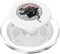 Fenrir Lupo norreno con nodo - Mitologia vichinga nordica PopSockets PopGrip per MagSafe