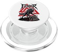 Fenrir Viking Wolf - Simbolo norreno Valknut Mitologia celtica PopSockets PopGrip per MagSafe