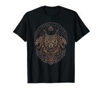 Fenrir Wolf Odin Lupi Rune Fenriswolf Vichingo Valhalla Maglietta