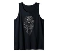 Fenrir Wolf Odins Rune Fenrirwolf Guerriero Vichingo Walhalla Canotta