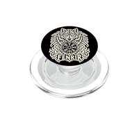 Fenrir Wolf Vegvisir Mitologia Nordica Norrena PopSockets PopGrip per MagSafe