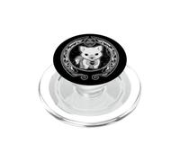 Fenris cucciolo di lupo e simbolo Valknut PopSockets PopGrip per MagSafe