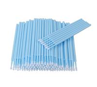 Fenshine - 100 micro applicatori usa e getta per extension delle ciglia (blu)