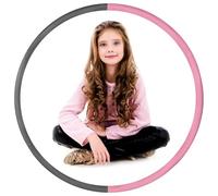 Fentar Hula Hoop Bambini, Hula Hoop Smontabile a 6 Nodini, Hula Hoop con Diametro Interno di 64CM, Hula Hoop Fitness Dimagrante, Infinity Hoop per Bambini, Esercizio, Danza, Ginnastica