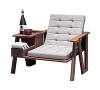 Fenteer 1:12 Miniature Dollhouse Poltrona Tavolino Mobili Giocattoli Set Scena di Vita Ornamenti Appassionati Fai da Te Decorazione Sedia da Lettura