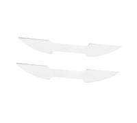 Fenteer 2 adesivi per il posizionamento del bocchino del flauto, cuscinetti per la pratica direttore per strumenti a fiato, Spessore 0.2 Mm