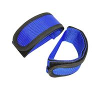 Fenteer 2 Pezzi, Cinghia per Pedale Bici, Cinghia di Ritenzione del Piede, Striscia Poggiapiedi, Cinghia Portatile per Dita dei Piedi, Cintura per Piede, Attr, Blu