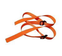 Fenteer 2 Pezzi Cinturini per Piedi per Vogatore, Cinturini per Piedi per Fitness, Cinture, Accessori per Palestra di casa, Allenamento Leggero delle Gambe, Orangina