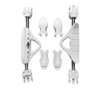 Fenteer 2 Pezzi Cinturino a Molla Pinne Subacquee Cinturini Pinne per Immersione Accessorio Fibbia Molla Acciaio Inossidabile Adatto a Immersioni Snorkeling a, L