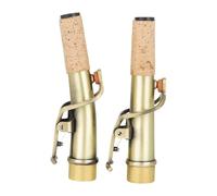 Fenteer 2pcs Soprano Saxophone Neck a Sassofono Curvo Dritto per Sassofono