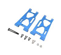 Fenteer 2X Braccio oscillante Inferiore Posteriore RC Ricambio per Giocattoli Hobby Robusto Accessorio in Metallo Braccio di Sospensione Parte di, Blu
