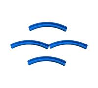 Fenteer 4X Porta Carte da Gioco, Supporto per Mazzo, Robusto E Comodo Organizer, Vassoio a Doppio Strato per Serate di Giochi di Carte, Feste per, Blu