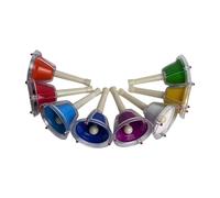 Fenteer 8 Pezzi Colorati per Le Campane Musicali Interattive per I Bambini Del Classe