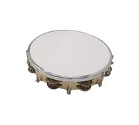Fenteer Accessori per strumenti educativi musicali TAMBOURINE Gift Professional Drum For Kids and Adults Dance Foto scatta, 20 Cm X 5.5 Cm