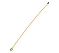 Fenteer Antenna Base Assembly Universale con Tubo Supporto Piedistallo Presa Realizzato in Lega di Alluminio E Gomma Facile da Installare Adatto a Modelli di, Oro Arancione