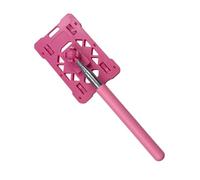 Fenteer Asta Telescopica Porta-Tessere Estensibile Pratica per Garage Efficiente Palo Leggero per Il Controllo del Pedaggio del Parcheggio dei Veicoli, Rosa