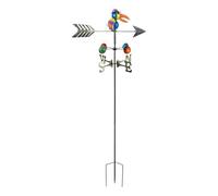 Fenteer Banderuola segna a Forma di Uccello, indicatore di direzione del con picchetto, Regalo Decorativo per Fattoria, tettoia, fienile