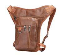 Fenteer Borsa Da Coscia, Resistente Ai Graffi, Leggera, Alla Moda, Pratica, MARRONE