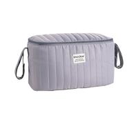 Fenteer Borsa per Organizzatore di Passeggini per Pannolini per Passeggini di Capacità per Spuntini Salviettini Pannolino, Grigio, Taglia unica bambino