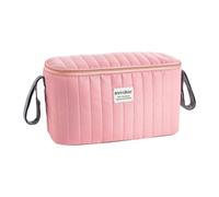 Fenteer Borsa per Organizzatore di Passeggini per Pannolini per Passeggini di Capacità per Spuntini Salviettini Pannolino, Rosa, Taglia unica bambino