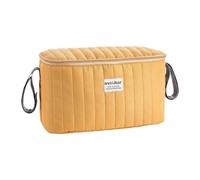 Fenteer Borsa per Organizzatore di Passeggini per Pannolini per Passeggini di Capacità per Spuntini Salviettini Pannolino, Marrone, Taglia unica bambino