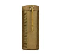 Fenteer Borsa Portaborraccia da Appendere alla Vita, in Nylon, con Manicotto in Rete, Pieghevole, 9x3,5 Pollici, Resistente Ai Graffi, con Coulisse, per Cicli, Marrone