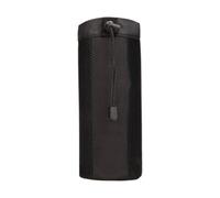 Fenteer Borsa Portaborraccia da Appendere alla Vita, in Nylon, con Manicotto in Rete, Pieghevole, 9x3,5 Pollici, Resistente Ai Graffi, con Coulisse, per Cicli, Nero