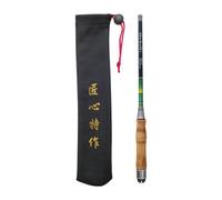Fenteer Canna da Pesca a Sezione Corta, Facile da Usare, per Acqua Dolce, Acqua Salata, Torrente, Canna da Pesca Regolabile per Mare, Stagno, Fiume, L