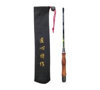 Fenteer Canna da Pesca a Sezione Corta, Facile da Usare, per Acqua Dolce, Acqua Salata, Torrente, Canna da Pesca Regolabile per Mare, Stagno, Fiume, S