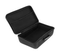 Fenteer Cassetta Portautensili per Attrezzature, Organizer per Dispositivi Digitali con Maniglia, Pratica Valigia Antiurto, Universale, Versatile, Da Viaggio, Nero