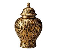 Fenteer Centrotavola in porcellana con vaso di, porta piante cinesi, ornamento da tavolo, vaso del tempio, decorazione per feste, ufficio, regalo di, Grande