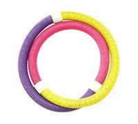 Fenteer Cerchio Fitness con Pesi in PVC Pieghevole Portatile per Esercizi al Chiuso Cerchi per Addominali Cerchi per Fitness per Casa Viaggio Bambini Palestra