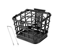 Fenteer Cesto Anteriore per Bici, Contenitore per Biciclette, Accessori di Installazione Semplice con Coperchio, Organizzatore per Oggetti Vari, con Staffa20to22in