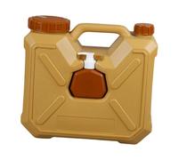 Fenteer Contenitore per Acqua con Rubinetto, Brocca da Campeggio per Esterni, Serbatoio per Acqua Portatile Multifunzionale per, Zaino in Spalla, Picni, Giallo, 12l