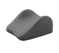 Fenteer Cuscino a Faccia in Giù in Memory Foam a Cuneo, Cuscino per La Pronazione, Antiscivolo, Alla Moda, Multifunzionale, Comodo Supporto per La Schiena, Su, Grigio Scuro