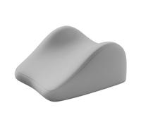 Fenteer Cuscino a Faccia in Giù in Memory Foam a Cuneo, Cuscino per La Pronazione, Antiscivolo, Alla Moda, Multifunzionale, Comodo Supporto per La Schiena, Su, Grigio