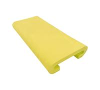 Fenteer Cuscino Galleggiante per Sedile Dragon Boat, Eva, Assorbimento degli Urti per Canottaggio, Kayak E attività All'aperto, Giallo