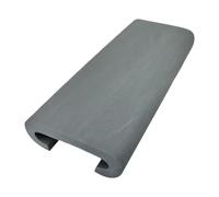 Fenteer Cuscino Galleggiante per Sedile Dragon Boat, Eva, Assorbimento degli Urti per Canottaggio, Kayak E attività All'aperto, Grigio