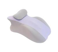 Fenteer Cuscino per gambe, per il tempo libero, facile da pulire, versatile, alla moda, supporto per gambe, cuscino in memory foam per schienale, soggiorno, Viola
