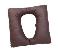 Fenteer Cuscino per sedile WC Rialzo per sedile WC, cuscino imbottito per sedile WC per disabili, Caffè