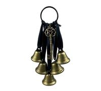 Fenteer da Strega per pomello della Porta, Gancio per Porta, Campanellino a, Campana da Strega da Appendere alla Parete della Camera da Letto, Nero