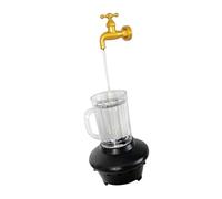 Fenteer Decorazione da Tavolo con Flusso d'Acqua con Luce Colorata, Decorazione a Cascata per Interni, Tipo di Rubinetto